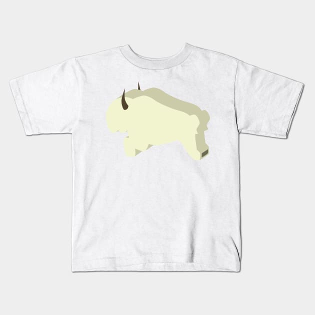 Bison Whistle Kids T-Shirt by CatyAnne